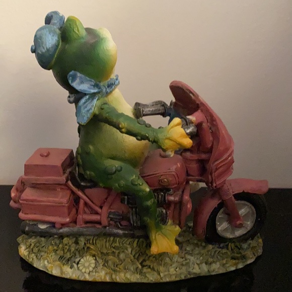 Frog on a bike - Picture 2 of 2